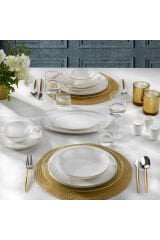 Chance Gold Yemek Takımı 56 Parça-Gold