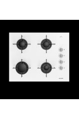 OCL T 651 EB Beyaz Cam Ankastre Ocak