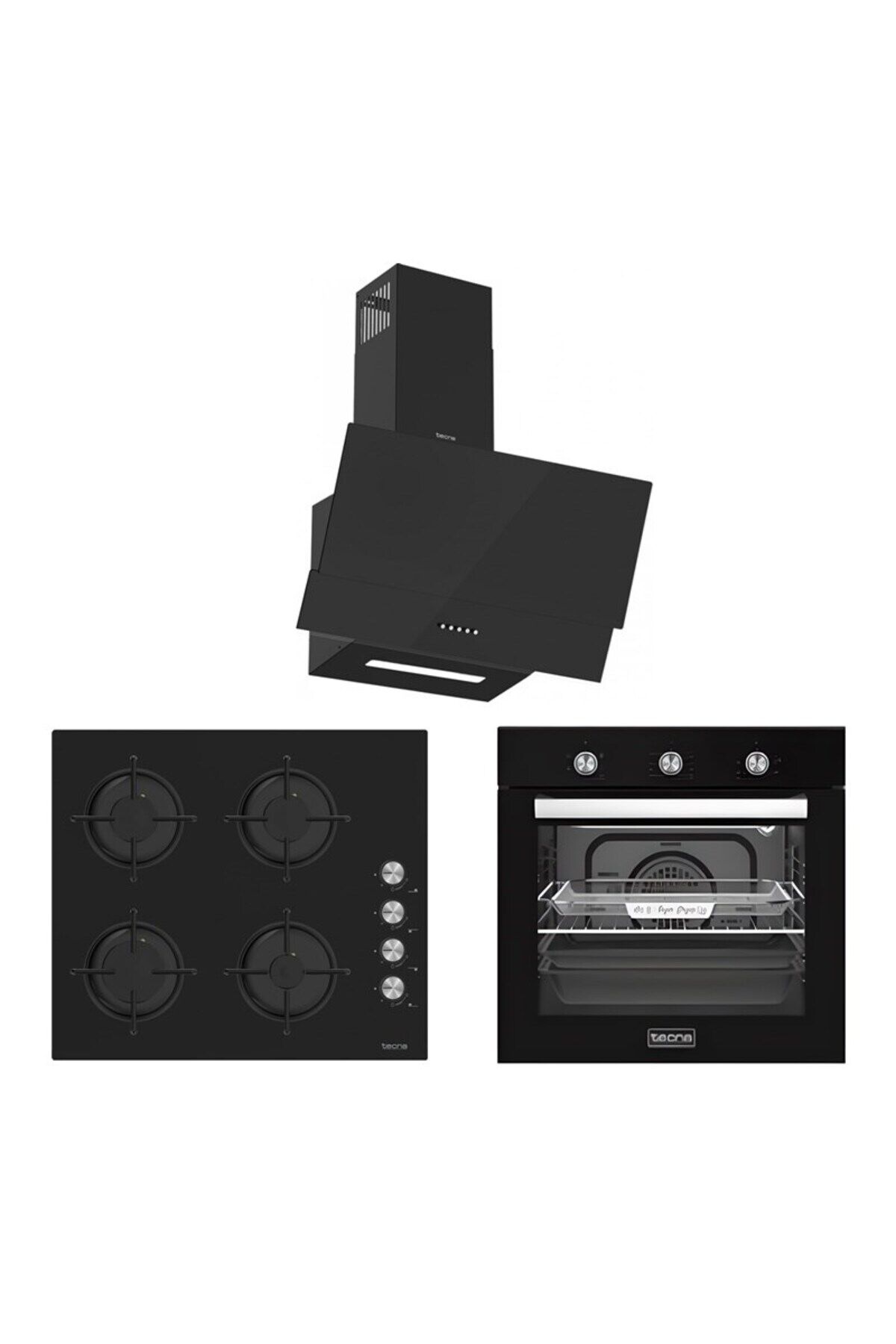 Siyah Ankastre Set (F-8156 O-8401 D-8801)