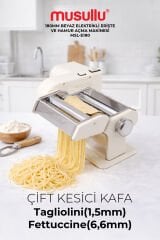 180mm Elektrikli Erişte ve Hamur Açma Makinesi, Pratik ve Kolay Kullanım