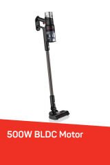 AR4211 MagiClean FlexBin İstasyonlu Dikey Şarjlı Süpürge 500W, BLDC Motor, Siyah