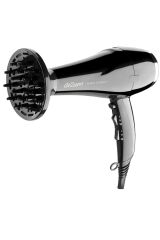 AR5007 Shiny İyonlu Saç Kurutma Makinesi, Difüzörlü Başlıklı, 2200W, Siyah