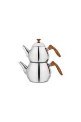 Tea Chef Orta Boy Çaydanlık Takımı 4 Parça-Kahve