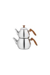 Tea Chef Küçük Boy Çaydanlık Takımı 4 Parça-Kahve