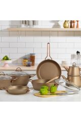 New Range Y.Y.Çeyiz Seti -11 Parça Bakır