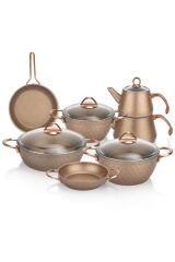 New Range Y.Y.Çeyiz Seti -11 Parça Bakır