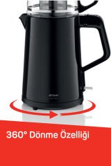 AR3134 Dreamtea Çay Makinesi 1 L Demlik Kapasitesi, Siyah