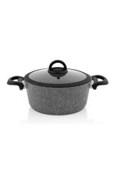 Cucina Granit Tencere Seti -7 Parça-gri