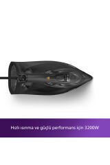 7500 Serisi Azur Buharlı Ütü, 3200W, 260 g'a kadar Turbo Şok Buhar, DST7511/80