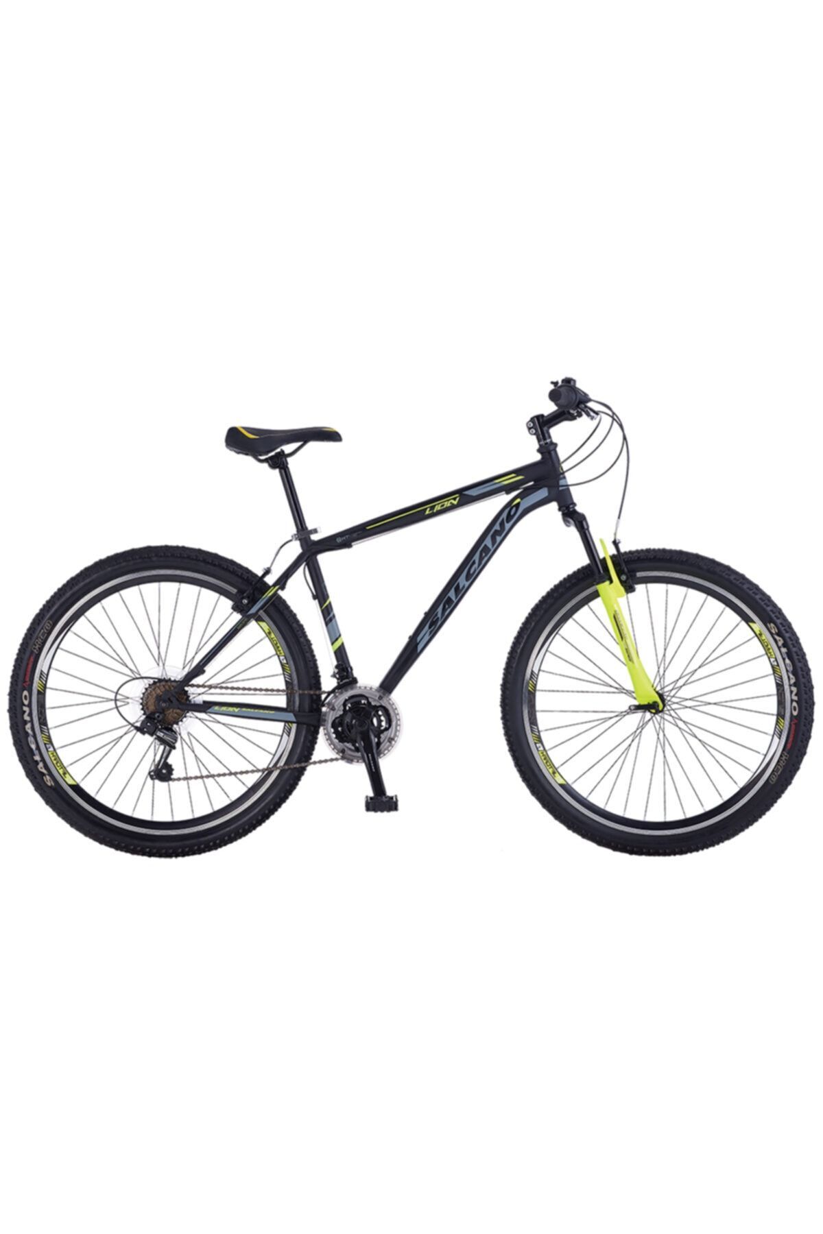 Lion 26 V 21 Vites 18'' Mat Siyah Sarı Gri