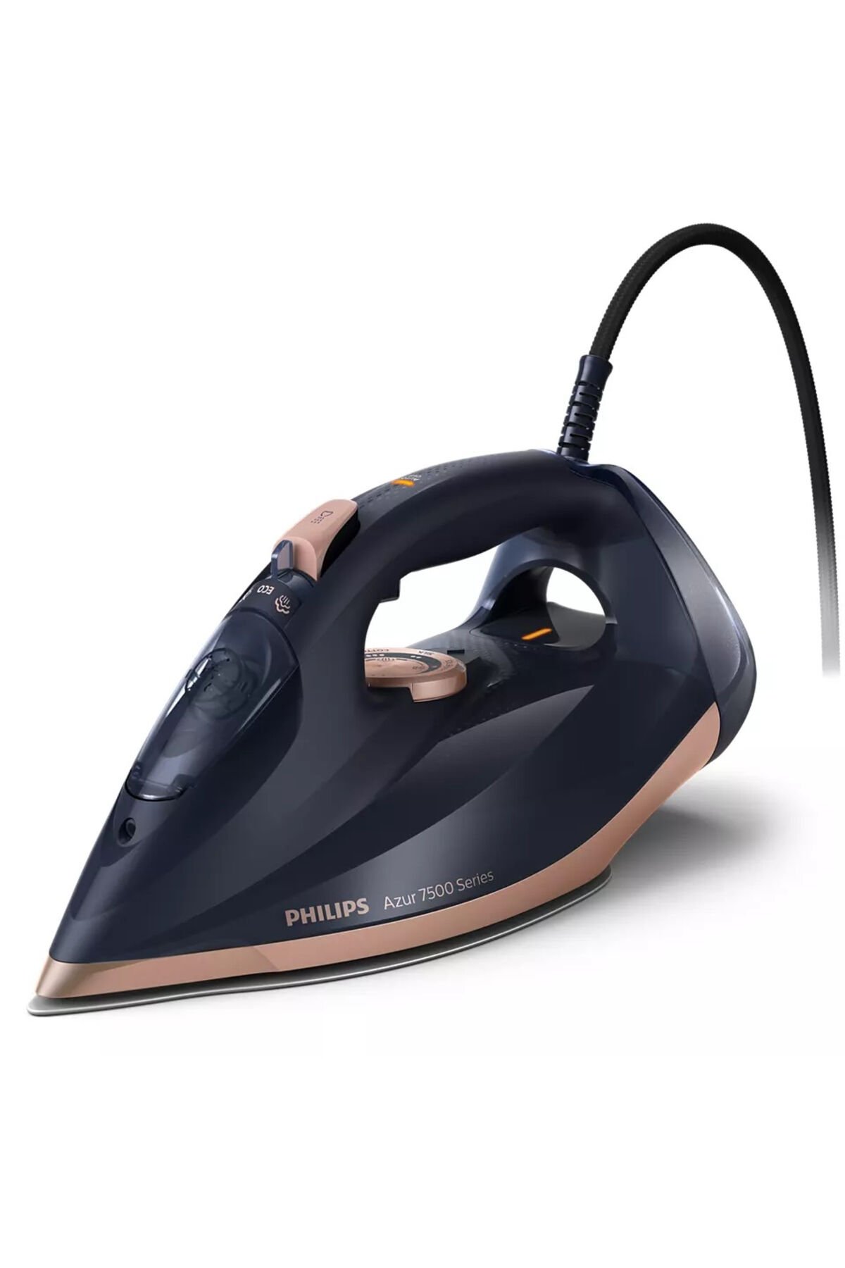 7500 Serisi Buharlı Ütü, 3200W, 55 g/dk Sürekli Buhar, SteamGlide Elite, 260 g Şok Buhar, DST7510/80