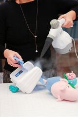 Ksc4210 Çok Fonksiyonlu Buharlı Temizleyici 9 Aparatlı Çok Amaçlı Ev Zemin, Döşeme, Araba Temizleme