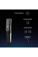 Trace 5 In 1 Erkek Bakım Seti 40 Farklı Kesim Ayarı Siyah - AR5200