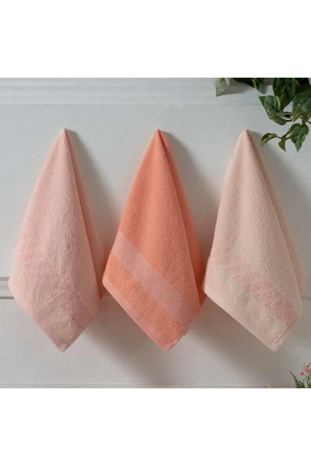 Pamuk Damaks 3'Lü Mutfak Havlusu 30x50cm 196704