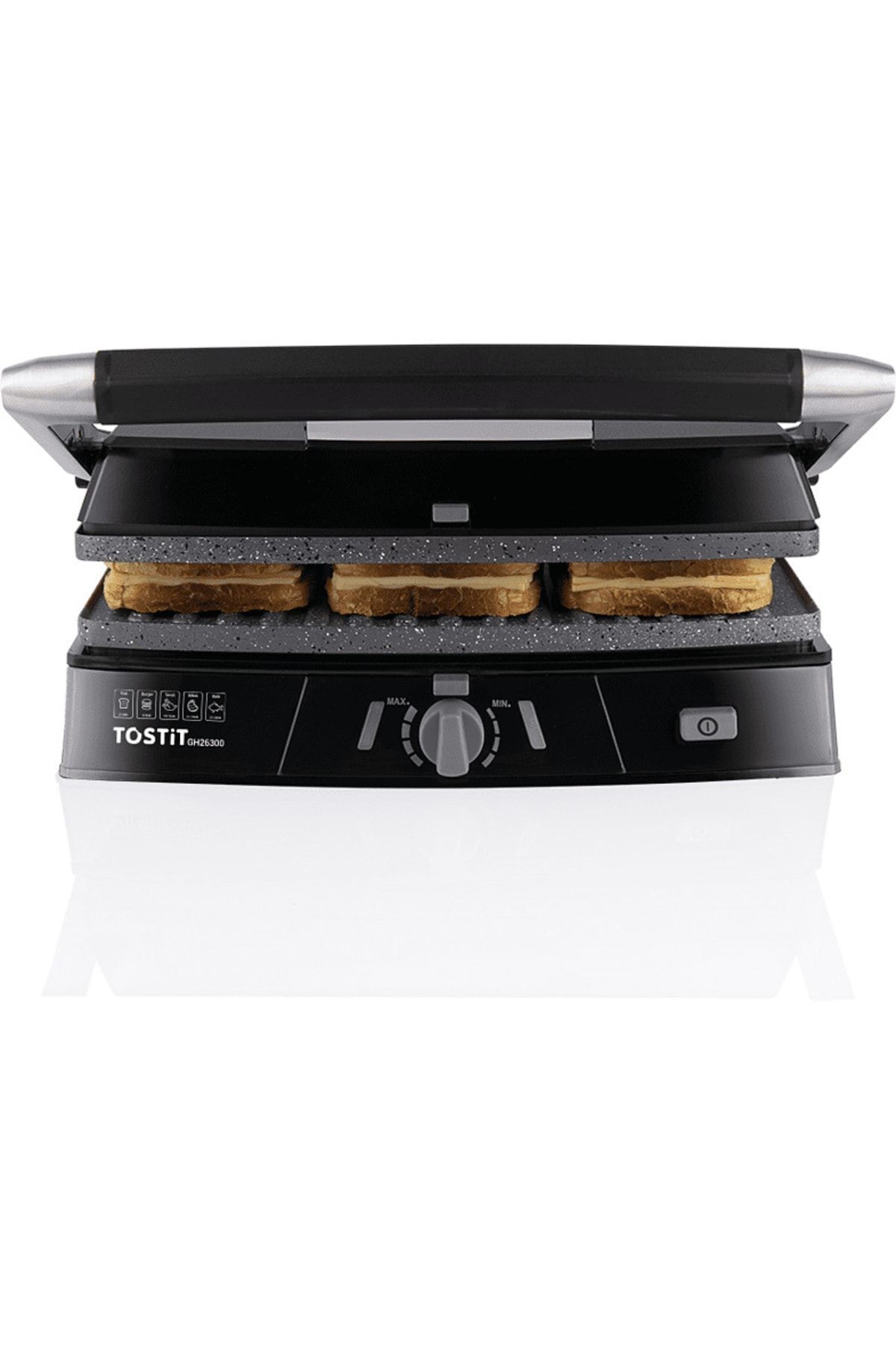 Tostit Gh26300 Tost Makinesi Inox Siyah