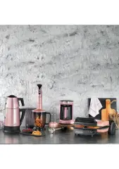 Schafer Kea Rose Gold Elektro Mega Ev Aletleri 4'lü Mutfak Seti
