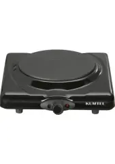 LX-7115 Elektrikli Hotplate Siyah Ocak 1 Kumtel LX-7115 Elektrikli Hotplate Siyah Ocak