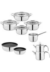 Schafer Grande Mia Çelik Çeyiz Seti 16 Parça-Inox