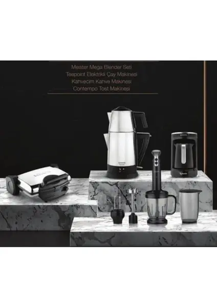 Schafer Kea Elektro Mega Ev Aletleri 4lü Set Inox