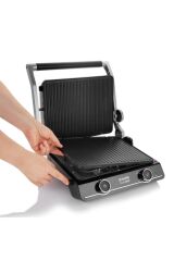 Gusto Grıll Izgara & Tost Makinesi - Siyah