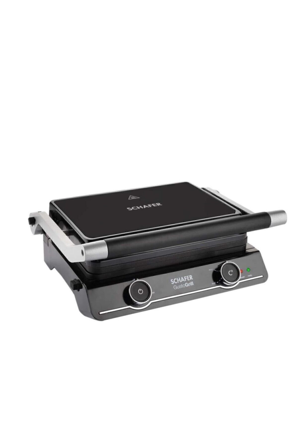 Gusto Grıll Izgara & Tost Makinesi - Siyah