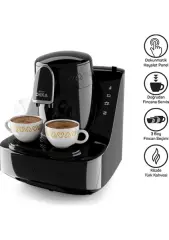 Arzum OK0040-2000 Elite Türk Kahve Makinesi Siyah-Krom