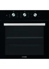 Turbo Kristal Siyah Cam Ankastre Set (DA6-830 Davlumbaz + Ko-40 Tahdf Ocak + B66-SF2 Fırın)