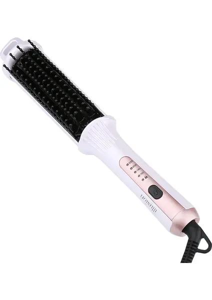 Fakir İllusion Pembe Renk Elektrikli Saç Düzleştirici Fırça