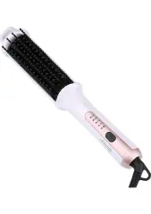 Fakir İllusion Pembe Renk Elektrikli Saç Düzleştirici Fırça