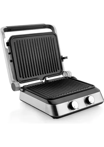 Schafer Profi Toast Tost ve Izgara Makinesi-Inox
