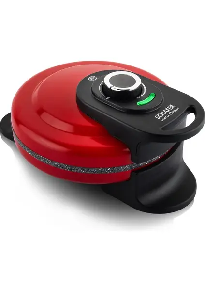 Schafer Waffle Express Kırmızı Waffle Makinesi