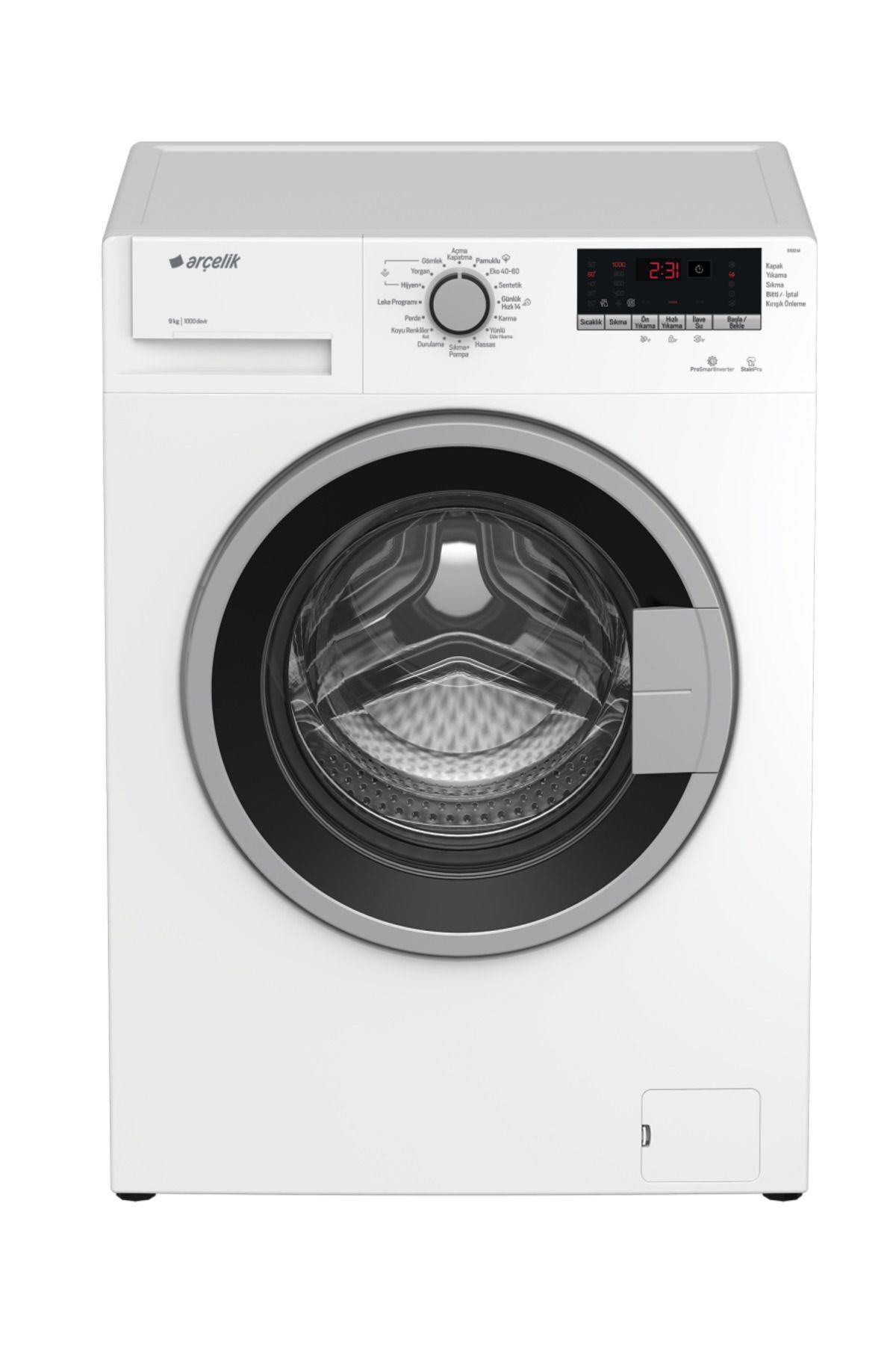 1000 Devir Beyaz Çamaşır Makinesi 9100 M 9 Kg
