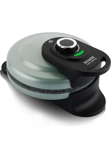 Schafer Waffle Express Yeşil Waffle Makinesi