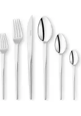 Schafer Hamburg 72 Parça Çatal Kaşık Bıçak Takımı-Gümüş