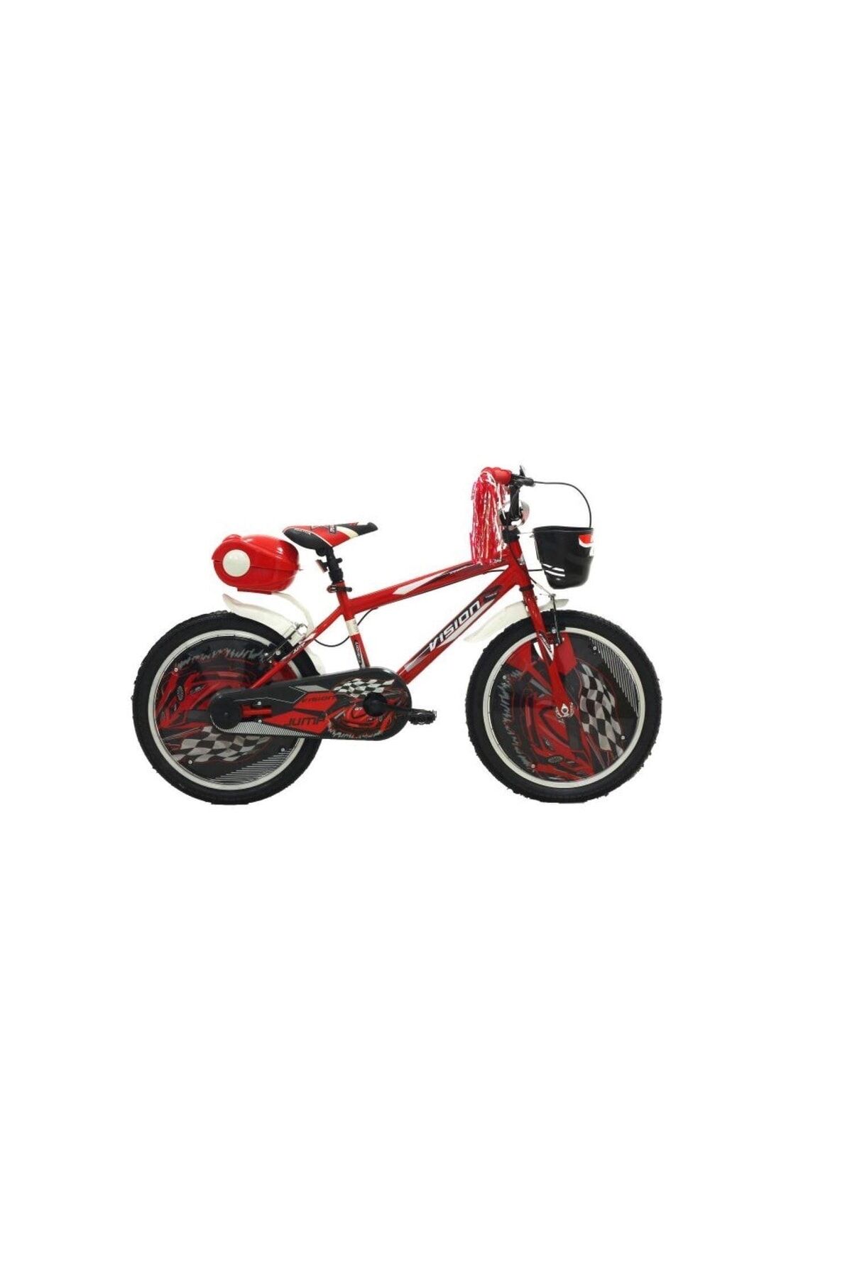 Belderia Jump 20'' Jant Vitessiz V-fren Kırmızı Çocuk Bisikleti