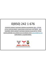 Belderia Jump 20'' Jant Vitessiz V-fren Kırmızı Çocuk Bisikleti