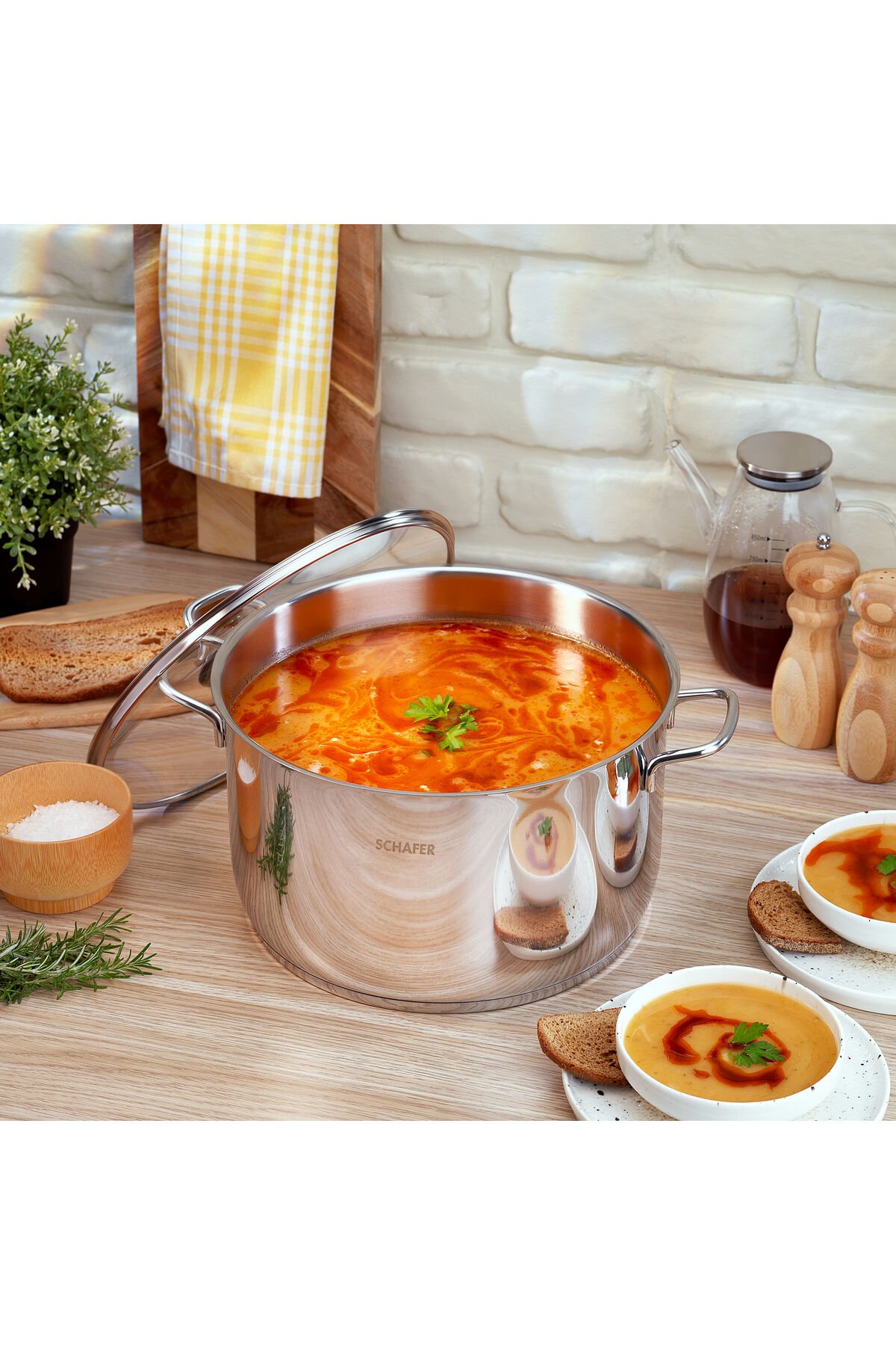 Held Çelik Derin Tencere 28 Cm-2 Parça-ınox