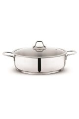 Held Çelik Basık Tencere 24 Cm 2 Parça-Inox
