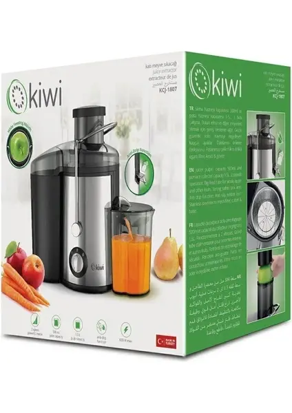 Kiwi KCJ-1807 Katı Meyve Sıkacağı