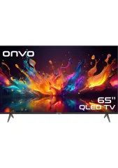 Onvo 65OVF9000UQ 65'' 165 Ekran Uydu Alıcılı 4K Ultra HD Smart QLED TV