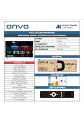 Onvo 65OVF9000UQ 65'' 165 Ekran Uydu Alıcılı 4K Ultra HD Smart QLED TV