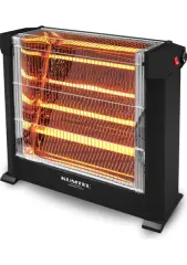 Kumtel Siyah Mini Şömine Isıtıcı 2200 W Ks-2760