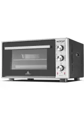 İtimat 8022 Inox Köşeli Fırın 50LT Turbo Fan Özellikli Zamanlayıcı ve Ayarlanabilir Sıcaklık