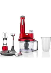 Schafer Meister Çoklu Set Blender 1000 W Güç, 800 ml Ölçü Kabı ve 1,5 lt Doğrayıcı Kapasitesi