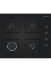 Profilo OE36K6P10D Siyah Cam Ankastre Ocak