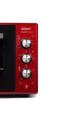 Cookart Color 50 L Çift Camlı Fırın - Nar - AR2034
