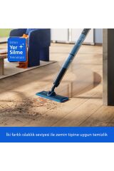 5000 Serisi OneUp Elektrikli Mop, Bakterilere karşı %99,9 etkili, 360 derece başlık, (XV5113/01)
