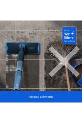 5000 Serisi OneUp Elektrikli Mop, Bakterilere karşı %99,9 etkili, 360 derece başlık, (XV5113/01)