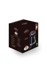 OK004 Okka Minio Türk Kahvesi Makinesi Taşma Önleyici Sistem, 4 Fincan Kapasiteli, Bakır