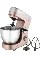 Fakir Arya Rosie Mutfak Şefi 1500W 5 Litre 6 Kademeli Paslanmaz Çelik Hazne ve Aparatlar Pembe Renk